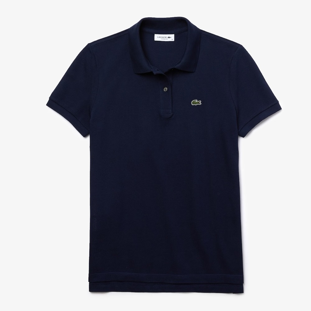 Women's Slim Fit Soft Cotton Lacoste Sport Shirt Polo
